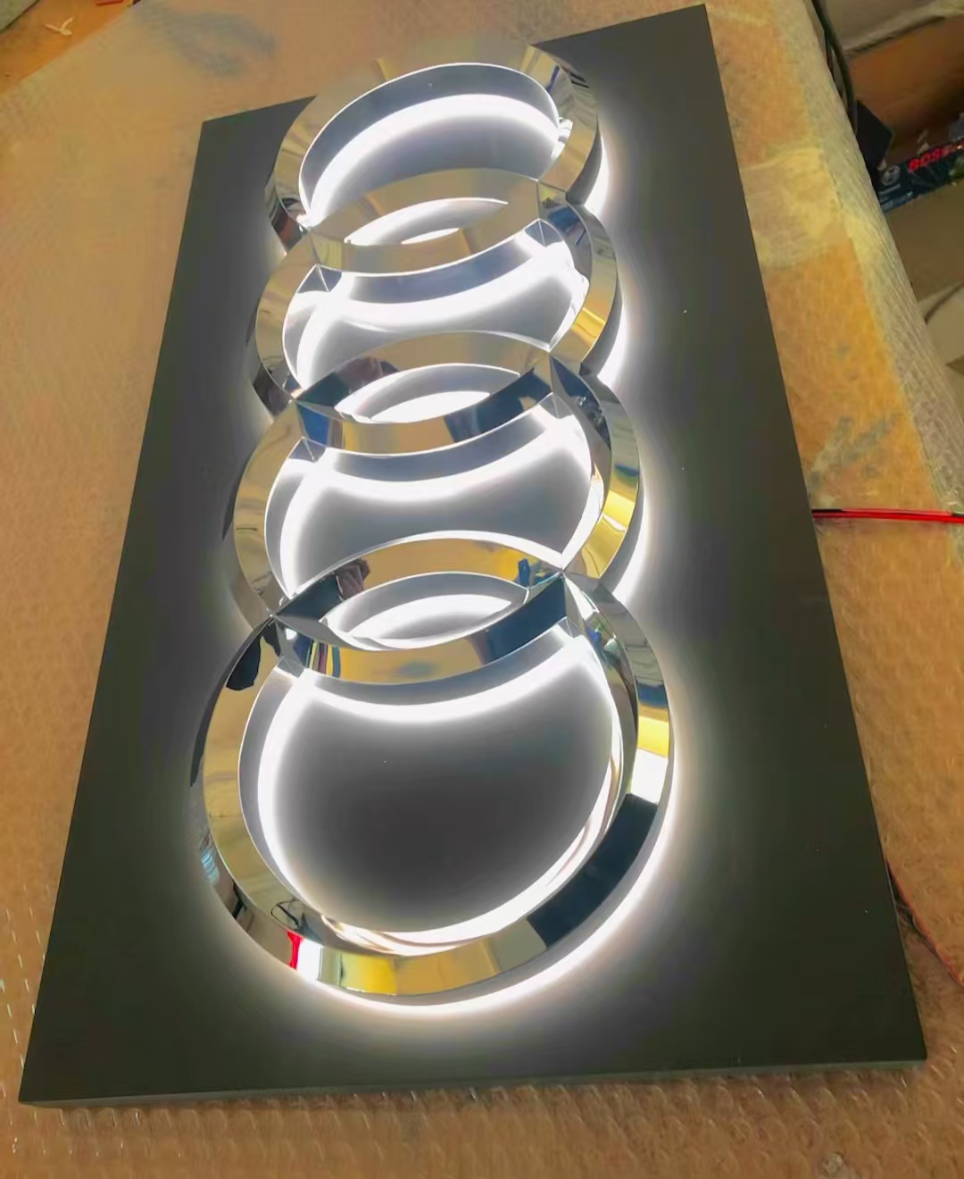 LED背發光字